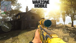 WARZONE MOBILE MAX GRAPHICS GAMEPLAY IPHONE 12 4GB RAM [upl. by Krauss773]