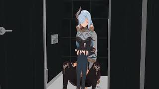 【MMD】requestShenhe farts in the toilet ［girl fart animation］ [upl. by Attalanta]