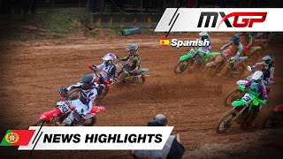 News Highlights en Español  MXGP of Portugal 2024 MXGP Motocross [upl. by Rett]