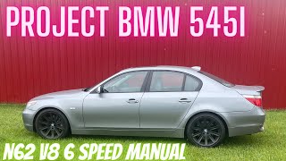 2005 BMW 545i New projectdaily driver [upl. by Casilda896]