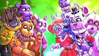 SFM FNaF Withered Melodies vs Sister Location [upl. by Yma513]