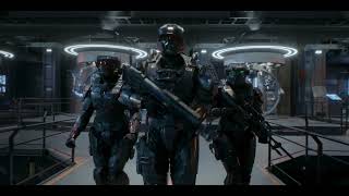 BEST MOVIE SCENES Halo TV series Protect Master Chief [upl. by Helm]