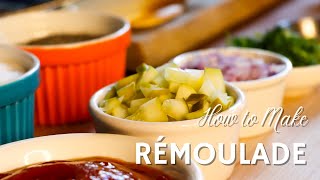 How to make an easy Rémoulade [upl. by Aihsyt]