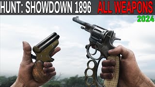 HUNT Showdown 1896  All Weapons [upl. by Balliol]