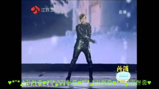 HD SS501 KimHyunJoong ♪ PleaseBreak Down ♪ Jiangsu TV New Years Eve Show [upl. by Uy]