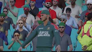 Cricket 24 gameplay Bangladesh Vs Zimbabwe T20 match [upl. by Bannasch]