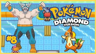 Defeating Wake Pokemon Diamond Playthrough Part 8 [upl. by Leber]