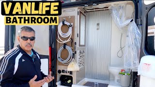 Awesome Winnebago Travato Bathroom Modification amp Camper Van Tour [upl. by Villiers]