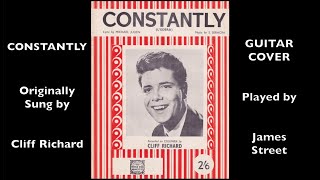 Constantly Cliff Richard Guitar Cover [upl. by Lelith660]