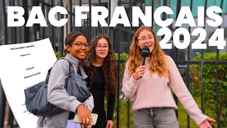 BAC DE FRANÇAIS 2024  réactions  CORRECTIONS [upl. by Kcirtapnhoj]