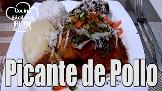 PICANTE DE POLLO Comida Boliviana [upl. by Hilaria663]