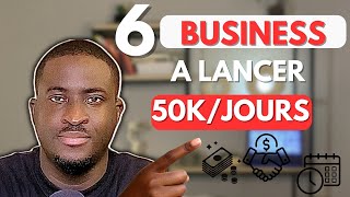 6 vrai BUSINESS à lancer Gagne plus de… [upl. by Toddie579]