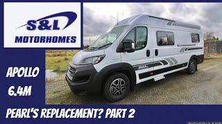 SampL Motorhomes Visit  Apollo 64 RL  Our Next Van Part 2 Includes Atlas [upl. by Ronnoc346]