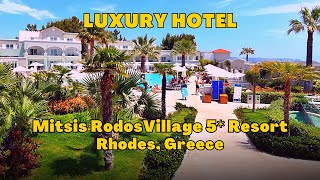 5 days at Mitsis Rodos Village Resort  Hotel Review Luxury Rhodes Greece  Travel Vlog [upl. by Eanerb]