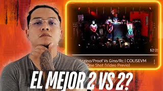 GINO amp RC VS ACZINO amp PROOF  REACCION [upl. by Birdella]