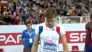 Christophe Lemaitre Wins Mens 100m European Final [upl. by Arul]