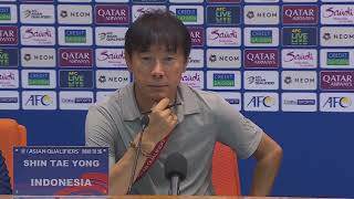 Post Match Press Conference Arab Saudi vs Indonesia [upl. by Alah]