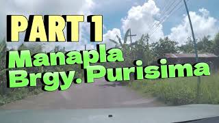 MANAPLA Part 1  Central Manapla amp Candelaria Bridge DashCam roadtrip [upl. by Ailla]