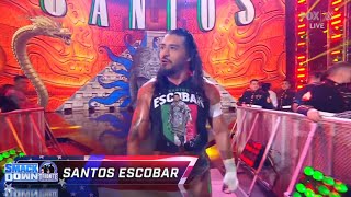 Santos Escobar Entrance  WWE SmackDown December 08 2023 [upl. by Asinla273]