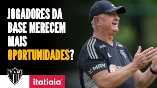 ATLÉTICO DEFENDE FAVORITISMO NO CAMPEONATO MINEIRO FELIPÃO DEVE TESTAR JOGADORES DA BASE [upl. by Lean]