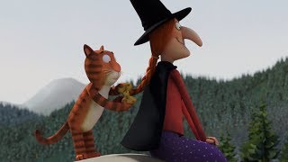 Room On The Broom  The Witch amp the Cat  Ep1 [upl. by Zilevi]