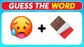 Can You Guess the WORD By The Emoji 🤔 Emoji Quiz [upl. by Hillie]