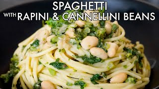 Rapini and Cannellini Bean Pasta [upl. by Otreblif751]