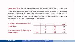 Exercício comentado 51 Cálculo a posteriori de probabilidades [upl. by Ennagem846]