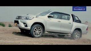 Toyota Hilux  Detailed Review  PakWheels [upl. by Immaj]