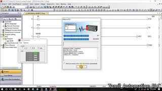 Mitsubishi PLC programming in Tamil 7 Basic Instructions 3 Retentive timer [upl. by Erick2]