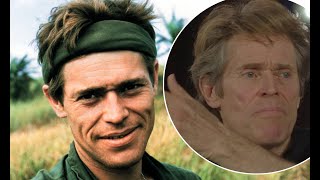 WILLEM DAFOE TALKS PLATOON  1986 [upl. by Botzow860]