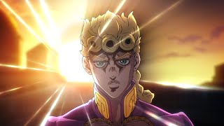 🇧🇷 Giorno giovanna Imitando o Seu Pai Dio Jojo Golden Wind [upl. by Sihon]