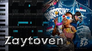 How to make ZAYTOVEN BEATS for Gucci Mane wgovsensei [upl. by Ecart]