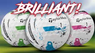 The NEW TaylorMade Speedsoft INK Balls are AWESOME [upl. by Inoliel]