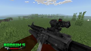 Radiums Armament v22 Addon Showcase  Addon Mcpe 120 [upl. by Buxton]