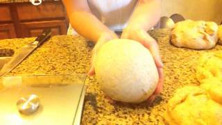 How to make homemade Ezekial Bread in a Bosch mixer Part 3 [upl. by Caddric]