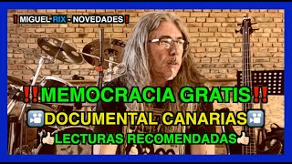 Memocracia GRATIS  Nuevo Docu  Lecturas recomendadas  RIX nuevo disco 2025 [upl. by Alacim]