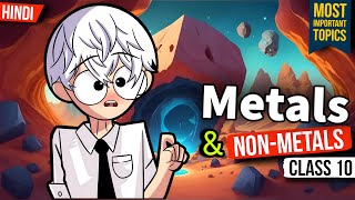 Metals and Non Metals class 10 One shot animation  Metals and Non Metals Full Chapter Animation [upl. by Oiramd]