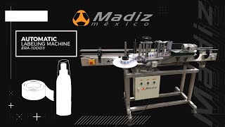 LABELING MACHINE FOR HAIR CONDITIONER WITH CRYSTAL CLEAR LABEL [upl. by Aiouqahs]