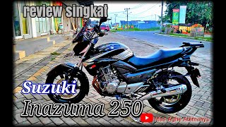 Review Singkat Suzuki Inazuma GW250 Mulus Banyak Bonusnya [upl. by Noslien575]