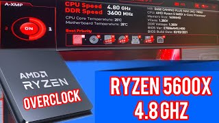 Overclock Ryzen 5600x 48Ghz [upl. by Riha]