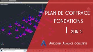 Plan de fondations  Coffrage 15 [upl. by Porta761]