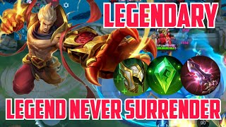 Gatotkaca Legendary Gameplay Hybrid Build [upl. by Skerl]