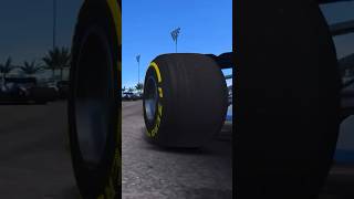 F1 Tyre Change 😨 f1 car carracing [upl. by Aenal]