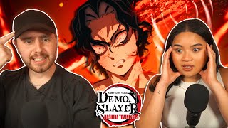 WE WERE NOT READY FOR THIS INSANITY🤯  Demon Slayer Season 4 Episode 8 REACTION [upl. by Nylaroc]