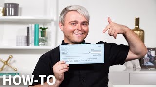 How to Read a Check Explained in 90 Seconds  How to  GBR [upl. by Arak]