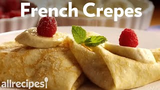 How to Make French Crepes  Allrecipes [upl. by Deste20]