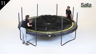 Salta Comfort Edition  Assembly video  Round trampoline [upl. by Rutledge541]