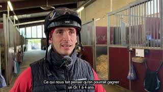 René Piechulek  linterview du jockey de Mendocino [upl. by Bram]