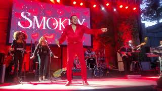 SMOKEY ROBINSON SARATOGA MOUNTAIN WINERY SINGS GET READY MEDLY 6232023 FRONT ROW 4K UHD [upl. by Neyut]